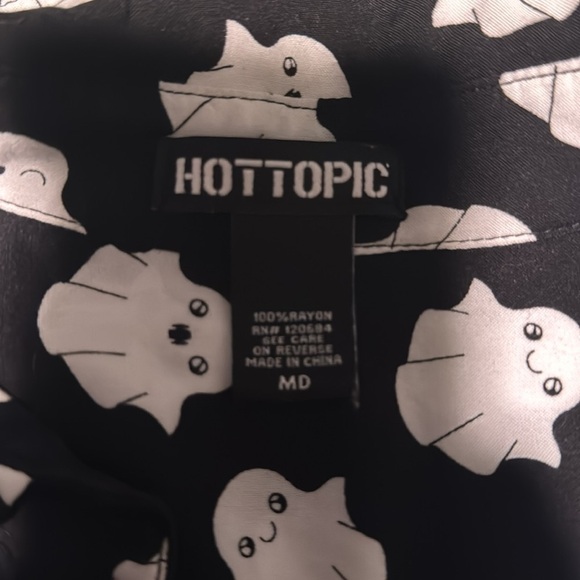 Ghost Button Up Shirt - Picture 3 of 3